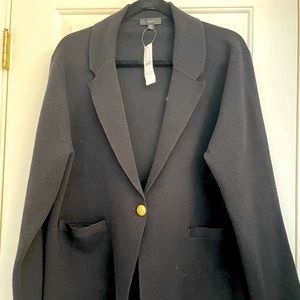 NWT J Crew black sweater blazer